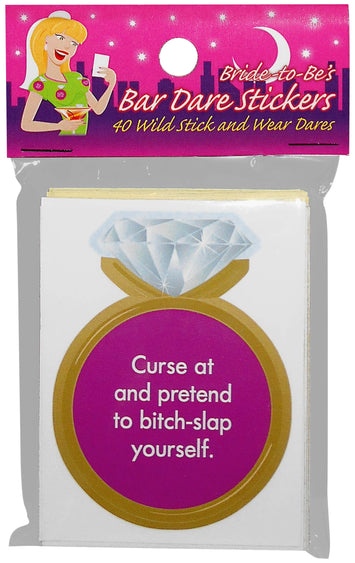 Bride-to-be Bar Dare Stickers Default Title