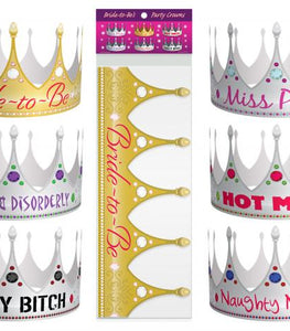 Bride To Be Party Crowns