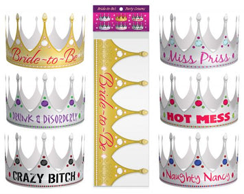 Bride To Be Party Crowns Default Title
