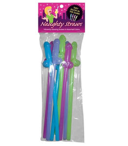 Glowing Naughty Straws