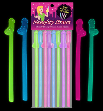 Glowing Naughty Straws Default Title