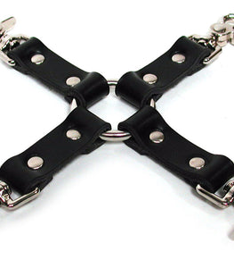 Hog Tie Leather Black