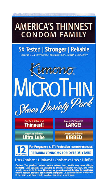 Kimono Microthin Sheer Variety 12 Pack Default Title