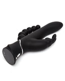 Happy Rabbit Triple Curve Rechargeable Rabbit Black