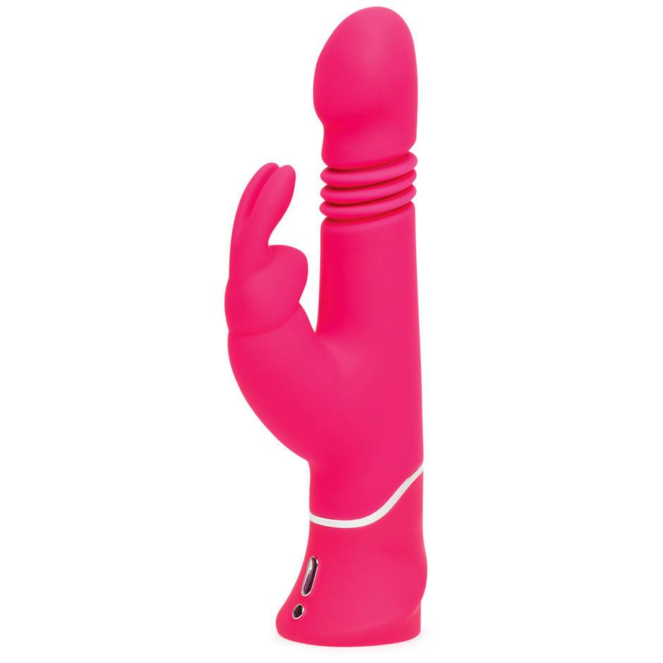 Happy Rabbit Thrusting Rechargeable Rabbit Pink Default Title