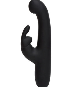 Happy Rabbit Slimline G-spot Rechargeable Vibrator Black Default Title