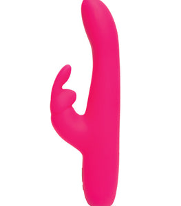 Happy Rabbit Slimline Curve Rechargeable Vibrator Pink Default Title