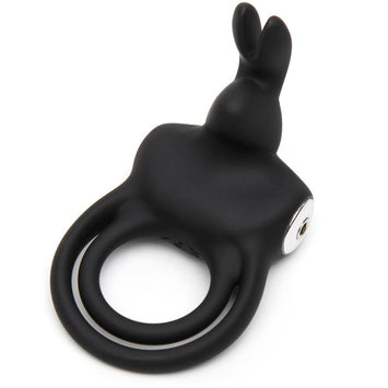 Happy Rabbit Stimulating Usb Rechargeable Cock Ring Black Default Title