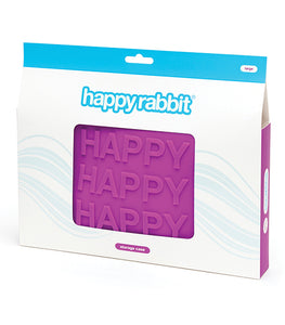 Happy Rabbit Happy Large Purple Silicone Zip Storage Bag