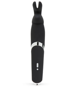 Happy Rabbit Rechargeable Wand Vibrator Black Default Title