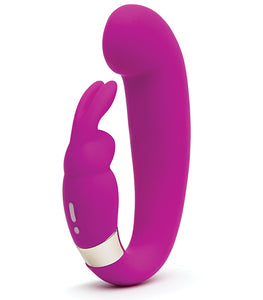 Happy Rabbit G-spot Clitoral Curve Vibrator Purple Default Title