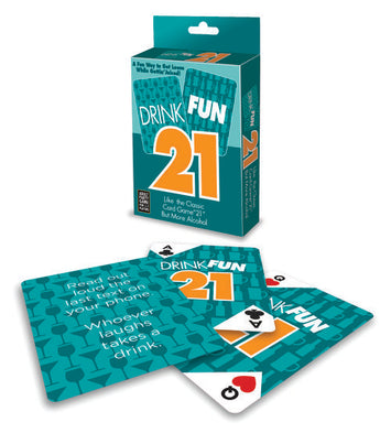 Drink Fun 21 Card Game Default Title