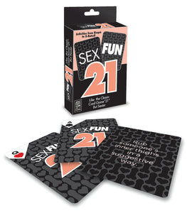 Sex Fun 21 Card Game