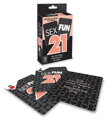 Sex Fun 21 Card Game Default Title