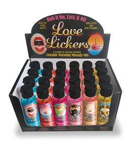 Love Lickers Pop Display 24pcs