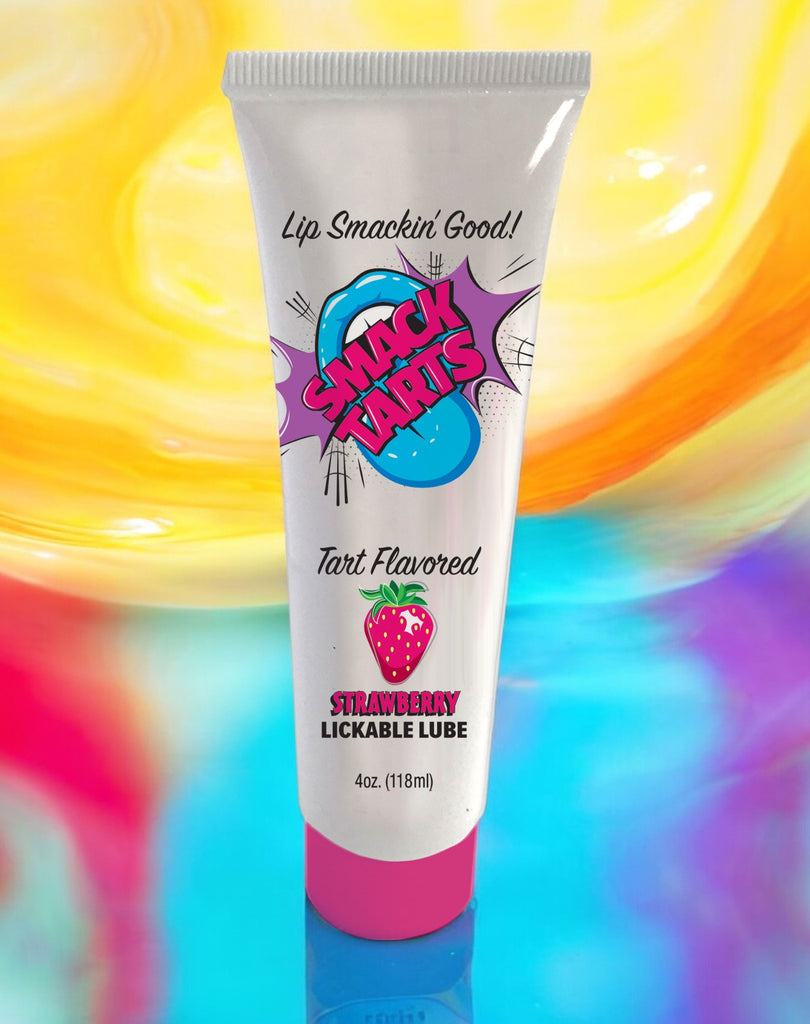 Smack Tarts Lickable Lube Sour Strawberry 4 Oz Default Title