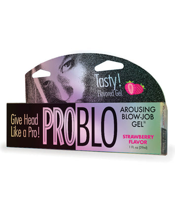 Problo Ahh Some Blow Job Gel 1 Oz Strawberry