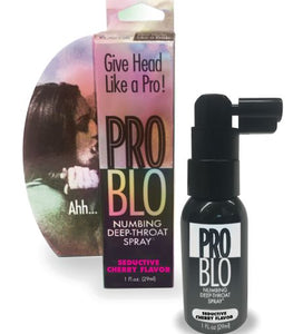 Problo Deep Throat Spray Cherry 1 Fl Oz Default Title