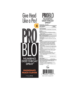 Problo Deep Throat Spray Peach