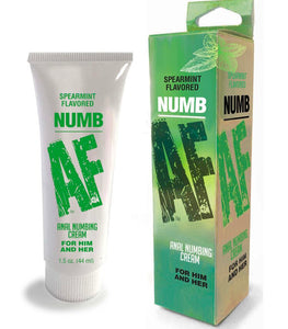 Numb Af Desensitizing Anal Cream Mint