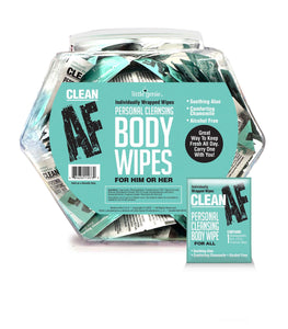 Clean Af Fishbowl 96 Pc Individual Body Wipes Default Title