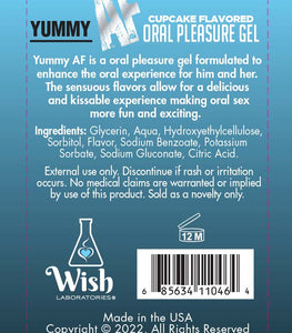 Yummy Af Oral Pleasure Gel Cupcake 2.2oz Default Title