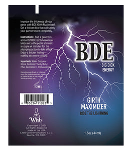 Bde Girth Maximizer 1.5 Oz