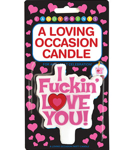 I F*ckin' Love You Candle