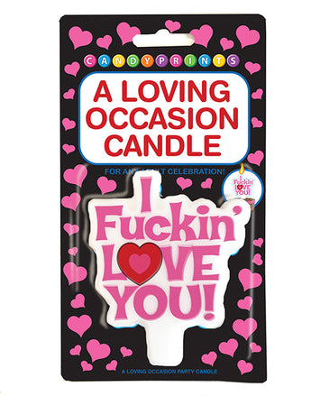 I F*ckin' Love You Candle Default Title