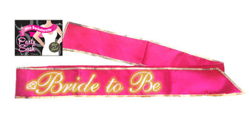 Bride To Be Sash Glow In The Dark Default Title