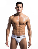 Mob Fetish Jockstrap White 3in Waistband(bulk)