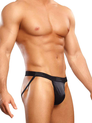 Jock Satin Lycra Black