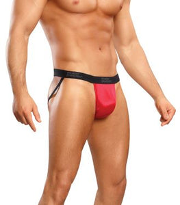 Jock Satin Lycra Red