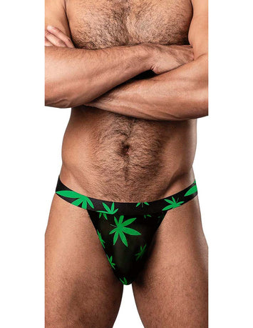 Hazy Dayz Micro Thong Potleaf