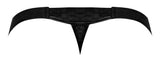 Heart Breaker Micro V Thong Black