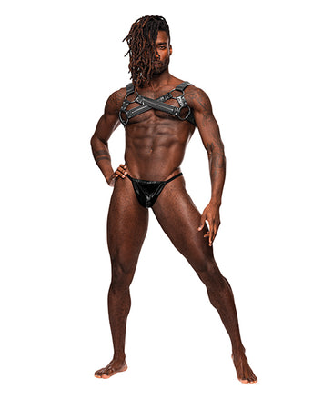 Virgo Leather Harness Black O/s Default Title