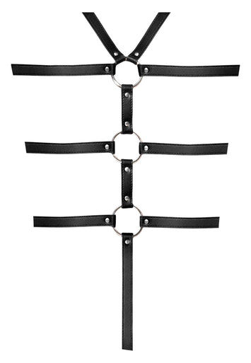 Ellona Tie Me Up 1pc Harness Set Black O/s Default Title