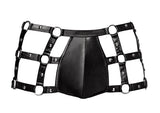 Vulcan Studded Harness Black