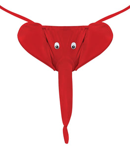 Novelty Squeaker Elephant G-string O/s