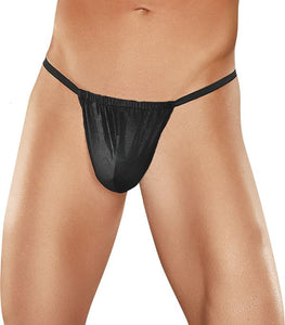 Nylon/spandex Posing Strap Black