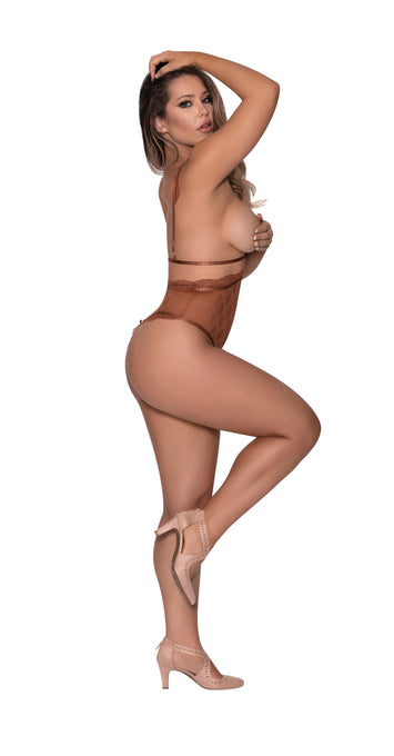 Caramel Kiss Cupless Teddy Caramel S m