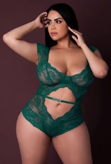 Cutout Romper Emerald S m