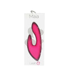 Leah Rechargeable Silicone Rabbit Massager Neon Pink