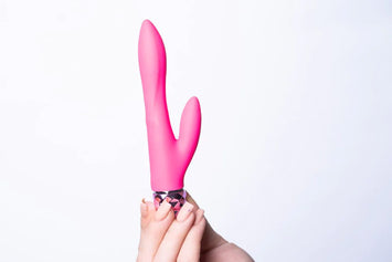 Victoria Rechargeable Silicone Dual Vibe Neon Pink Default Title