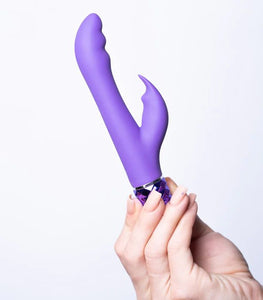 Hailey Silicone Rabbit Purple Default Title