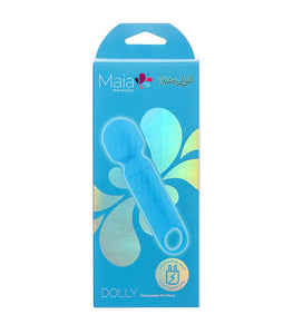 Dolly Blue Silicone Mini Wand Rechargeable