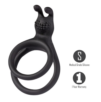 Atlas Silicone Bunny Headed Cock Ring Default Title