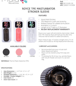 Royce Crystal Masturbator Pink