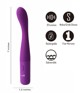 Chelsi Silicone G-spot Vibe Rechargeable