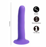 Marin 8 In Posable Silicone Dong